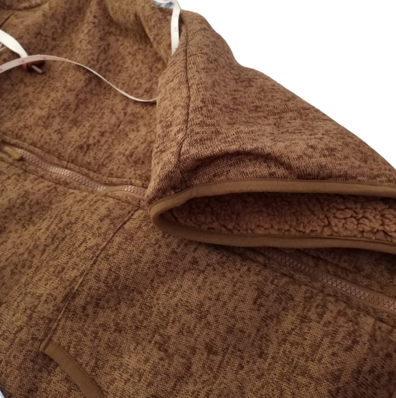 Reebok Size XL Women's Full Zip Hoodie Jacket Faux Sherpa Lined  NWT $115 - Picture 9 of 10